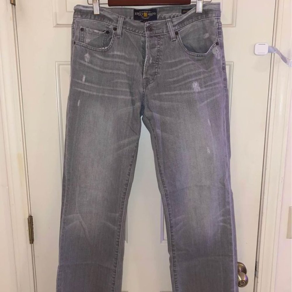 Gray Lucky Brand Men's Jeans